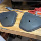 CL450 side covers painted and wet sanded
