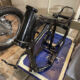 CL450 frame ready to be stripped