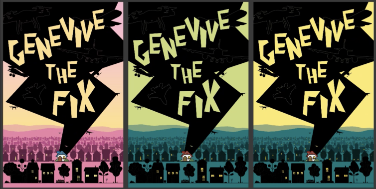 Genevieve the Fix Cover Colorways